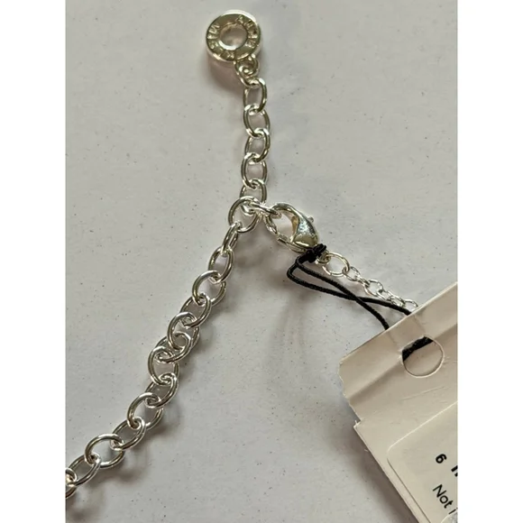 Anne Klein Silver Tone Crystal Statement Necklace - Picture 4 of 5